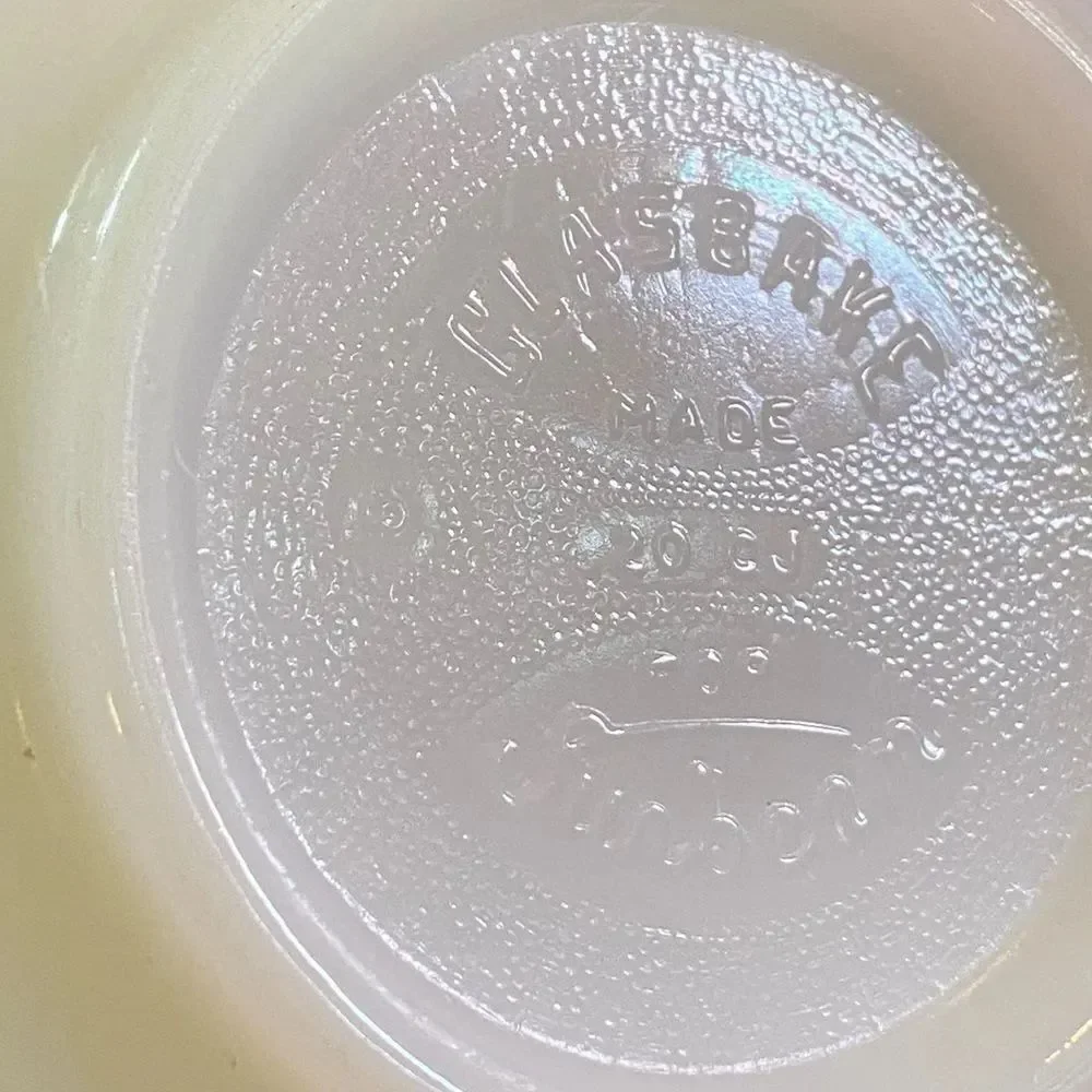 Vintage Sunbeam Mixr Small White Milk Glass Gladbake 20CJ Mixing Bowl Dish